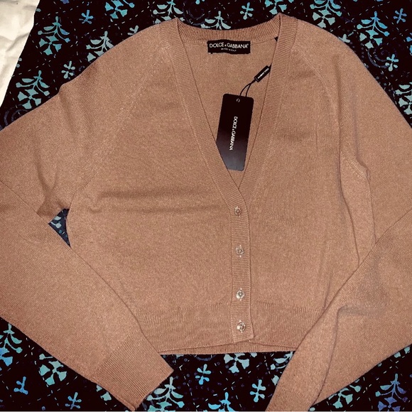 NWT Dolce & Gabbana Cashmere Cardigan - Picture 3 of 7